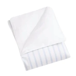 Seaside Stripes Baby Duvet in Ocean