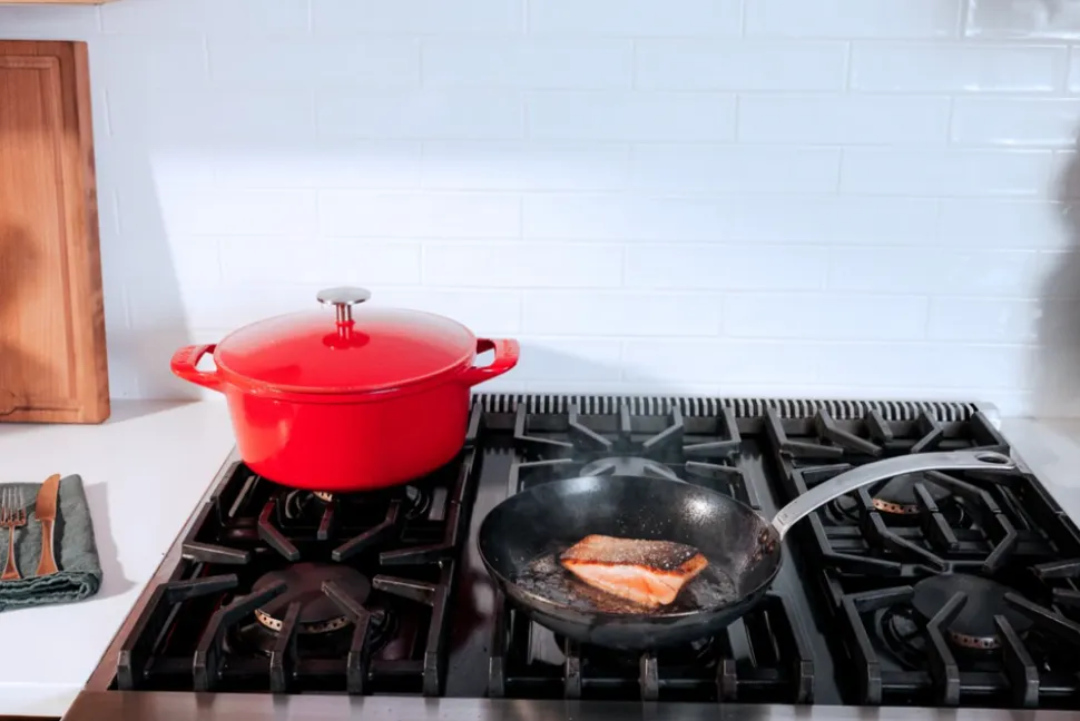 Seasoned Carbon Steel Frying Pan 8"