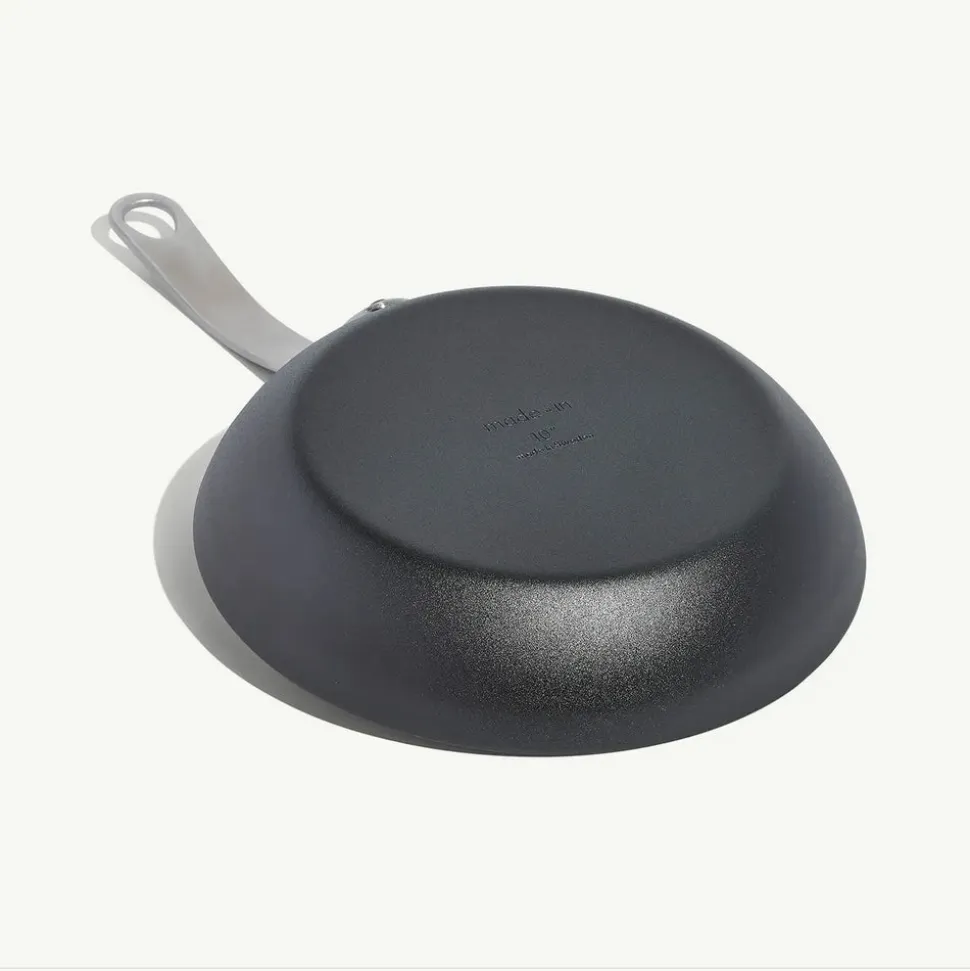 Seasoned Carbon Steel Frying Pan 8"