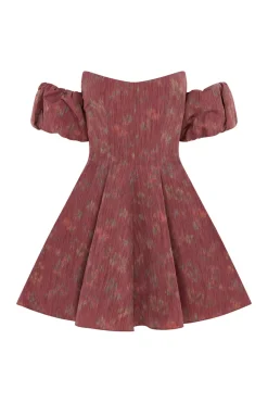 Selene Floral Ikat Mini Dress