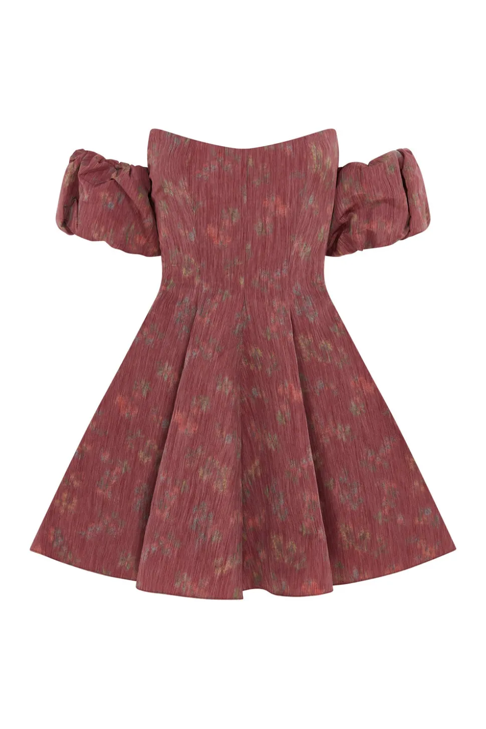 Selene Floral Ikat Mini Dress