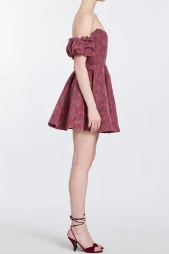 Selene Floral Ikat Mini Dress