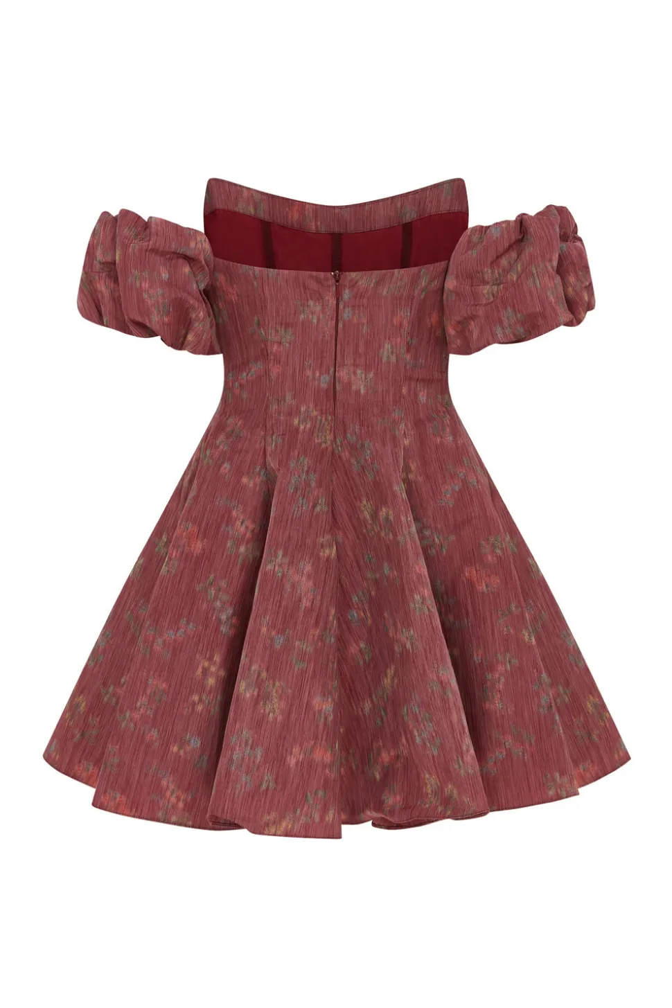 Selene Floral Ikat Mini Dress