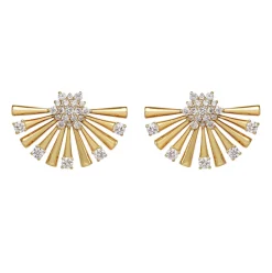 Sensu Diamond Stud Earrings