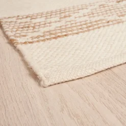 Sequoia Stripe Jute Rug in Natural