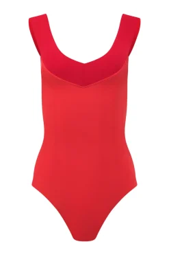Serena One-Piece in Red