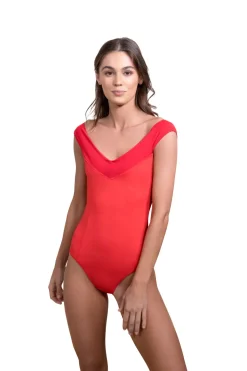 Serena One-Piece in Red