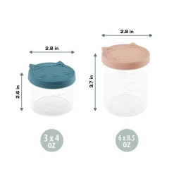 Set of Glass food storage containers - Isy Bowls