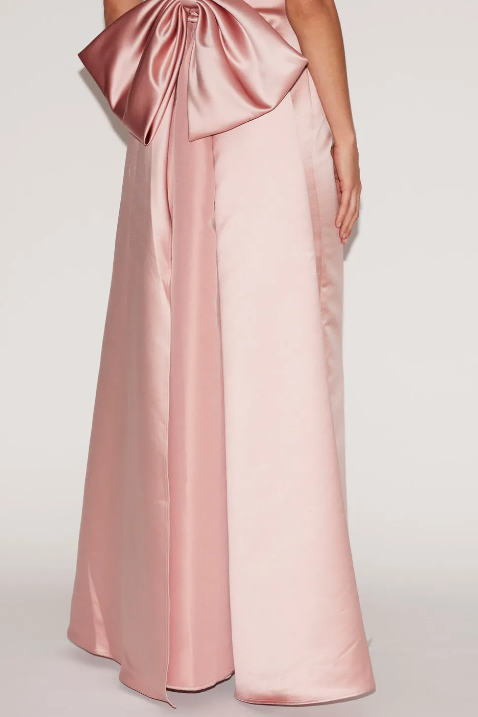 Shannon Gown Pale Pink Duchesse Satin
