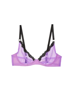 Sheer Tulle Demi Bra