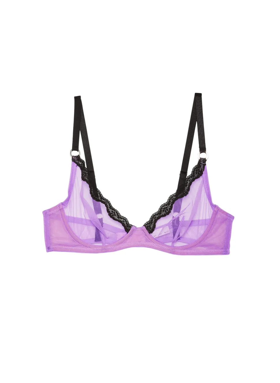 Sheer Tulle Demi Bra