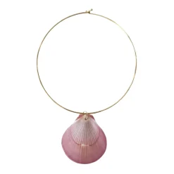 Shell Bezel Necklace