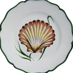 Shells Dinner Plate in Multi, Set of 4