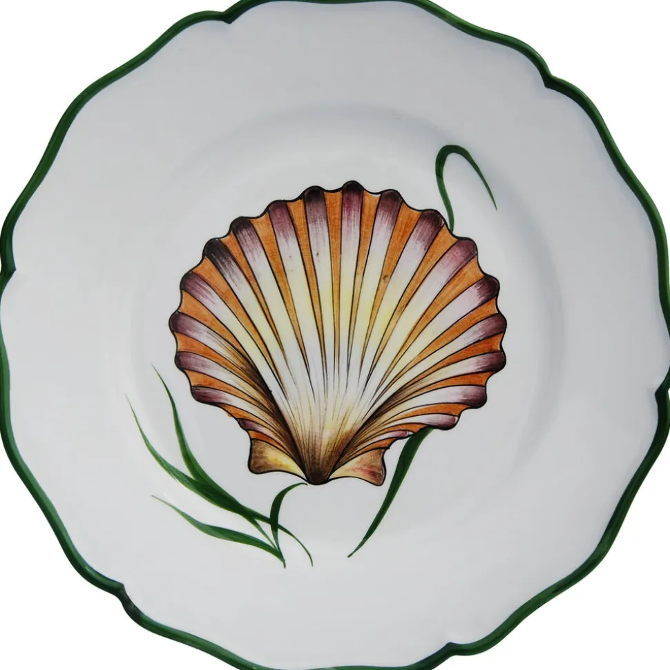 Shells Dinner Plate in Multi, Set of 4
