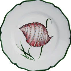 Shells Dinner Plate in Multi, Set of 4