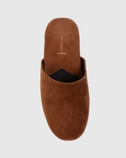 Shiloh in Tobacco Suede