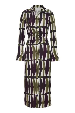 Shirley Midi in Amable Olive