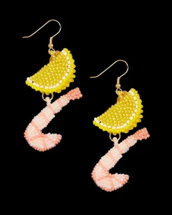 Shrimp Cocktail Earrings
