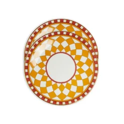 Side Plates in Apollo Yellow, Set of 2