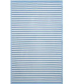 Sideline Stripe Bluebell Midi Blanket