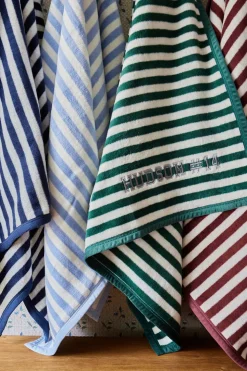 Sideline Stripe Evergreen Midi Blanket