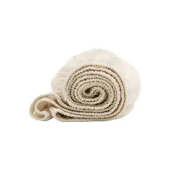 Signature Hemmed Fitted Crib Sheet in Natural