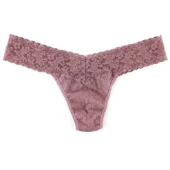 Signature Lace Low Rise Thong