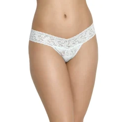 Signature Lace Low Rise Thong
