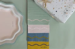 Signature Napkins in Pink & Mint