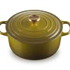 Signature Round Dutch Oven in Olive 7.25 qt.