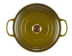 Signature Round Dutch Oven in Olive 7.25 qt.