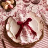 Signature Twill Napkins in Red Timeless Toile, Set of 4