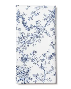 Signature Twill Napkins in Navy Gingham, Set of 4