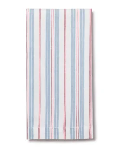 Signature Twill Napkins in Navy Gingham, Set of 4