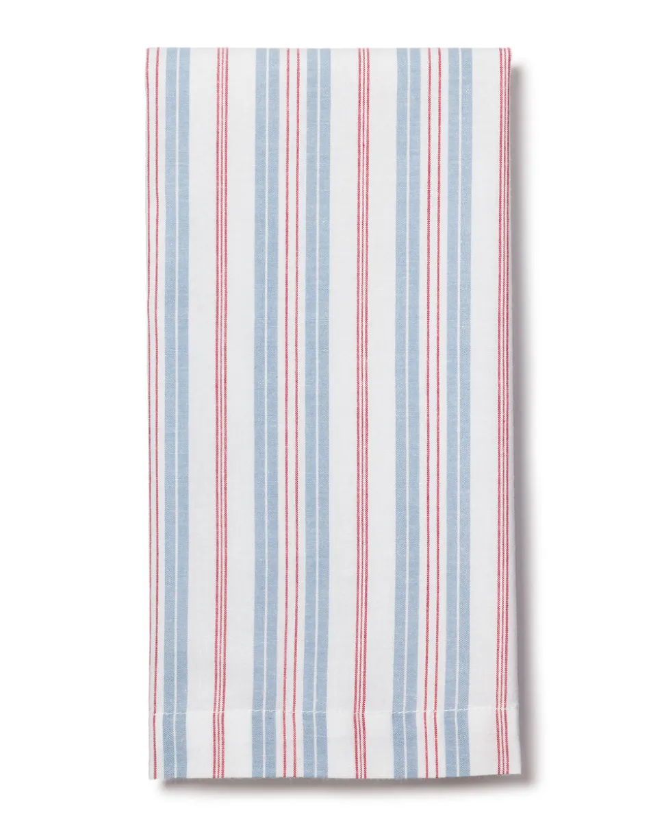 Signature Twill Napkins in Navy Gingham, Set of 4