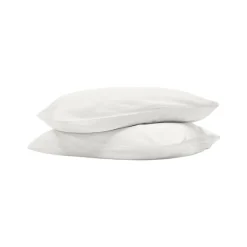 Signature Vintage Washed Pillowcase Set in Vintage White
