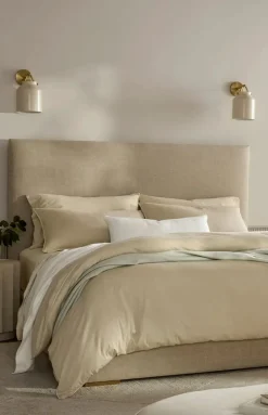 Signature Vintage Washed Duvet Set in Vintage Sand
