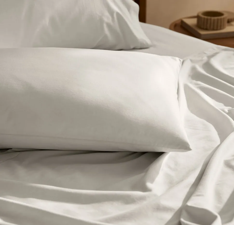 Signature Vintage Washed Pillowcase Set in Vintage Mist
