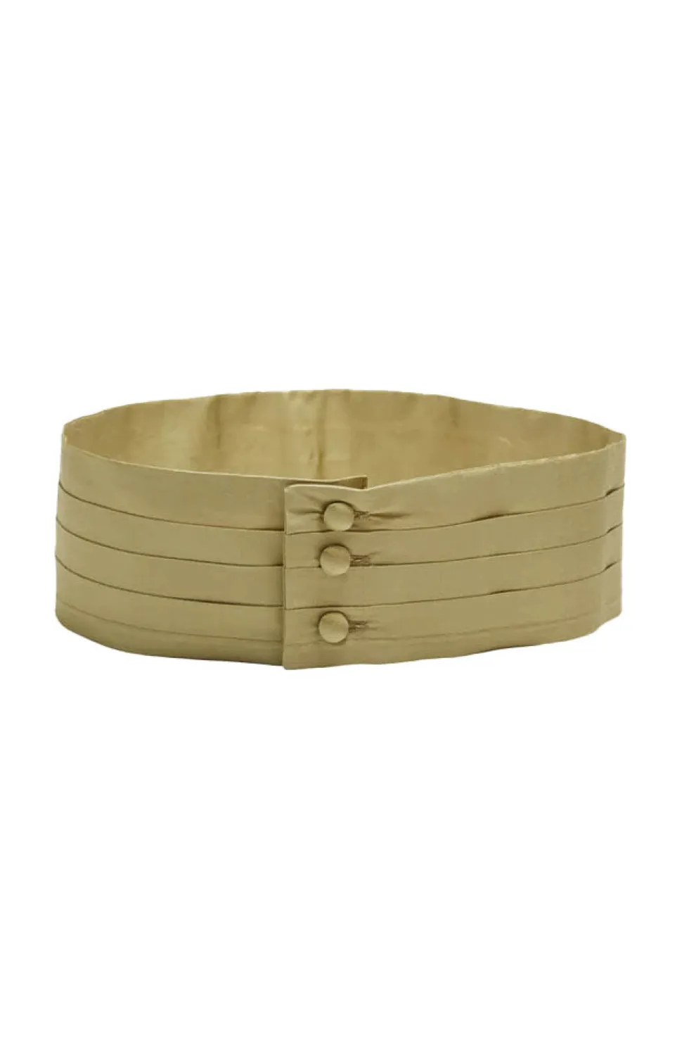 Silk Pageboy Cummerbund in Green