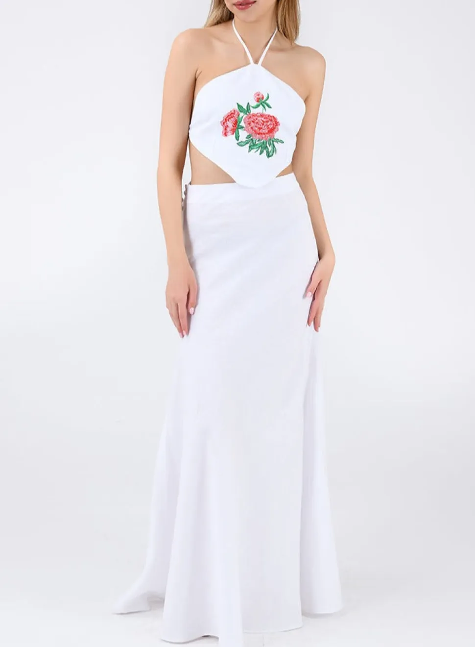 Simbi Rose Two Piece Skirt Set