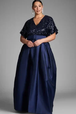 Simone Gown in Night Sky