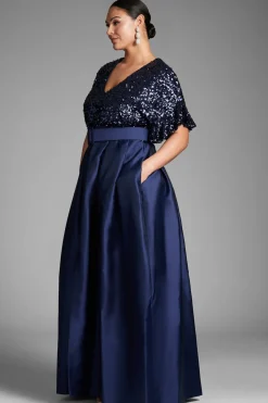 Simone Gown in Night Sky