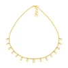 Simple Diamond Fringe Necklace