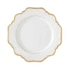 Simply Anna Antique Polka Salad in White/Gold