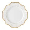Simply Anna Antique Polka Dinner in White/Gold