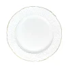 Simply Anna Polka Rim Soup in White/Gold
