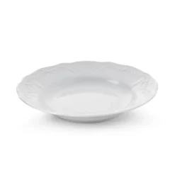Simply Anna Rim Soup in White