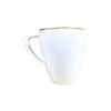 Simply Elegant Mug in White/Gold