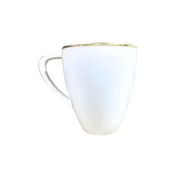 Simply Elegant Mug in White/Gold