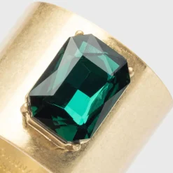 Single Gem Napkin Rings, Set of Two